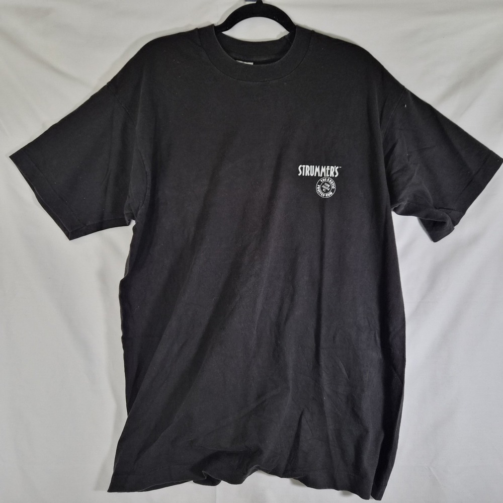 Vintage 90s Strummers Jamaican Rum T Shirt XL Single Stitch 1993 Made USA Promo